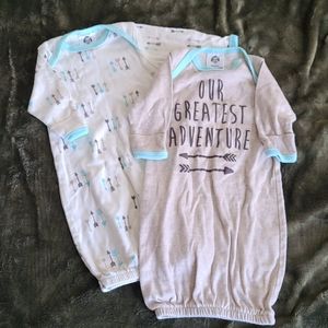 Set of Preemie Gerber Sleepers